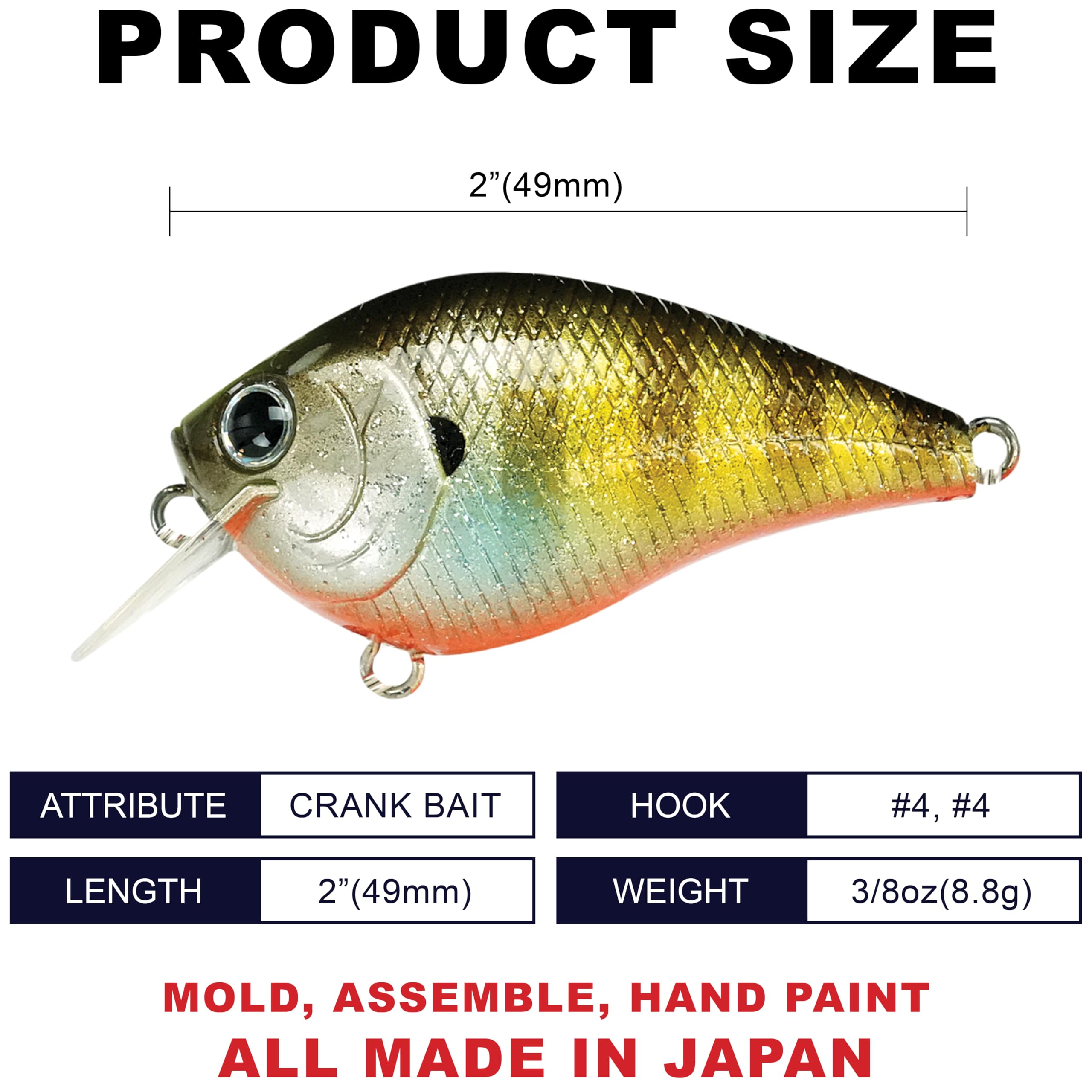 Amazon.co.jp: ラッキークラフト(LUCKY CRAFT)FAT CB BDS1 ~Big Daddy